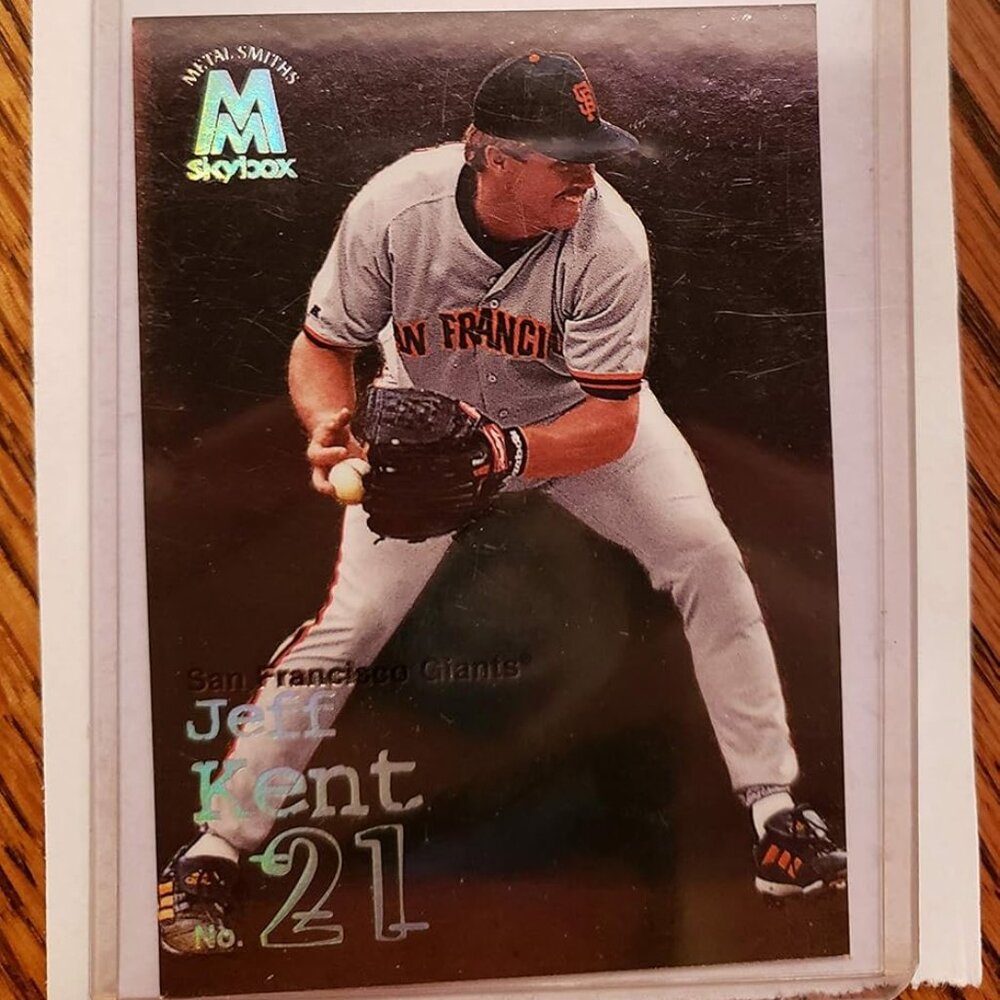1999 Fleer Skybox International JEFF KENT, San Francisco Giants Skybox